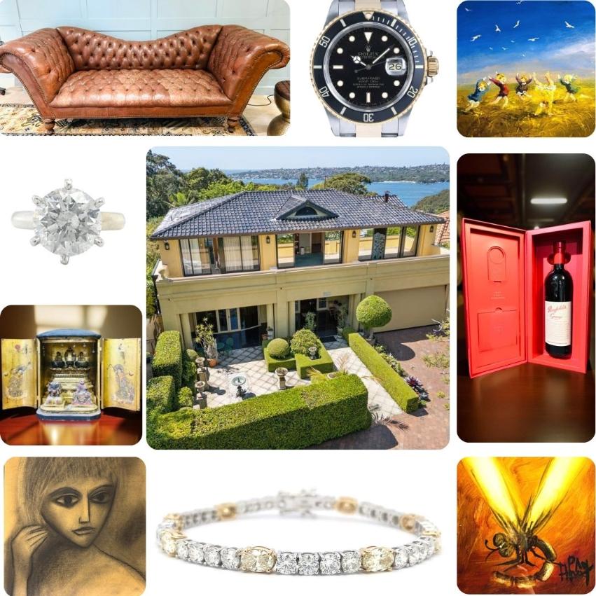 Major Australian Art, Fine Jewellery, Swiss Watches, Antiques
